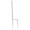 Ekena Millwork 4-in. W x 18-in. D x 24-in. H Traditional Architectural Grade PVC Knee Brace BRCP04X18X24TRA - alternate 2